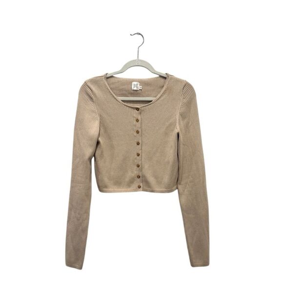 HELSA Ediva Cardigan In Oyster Neutral - Picture 9 of 13